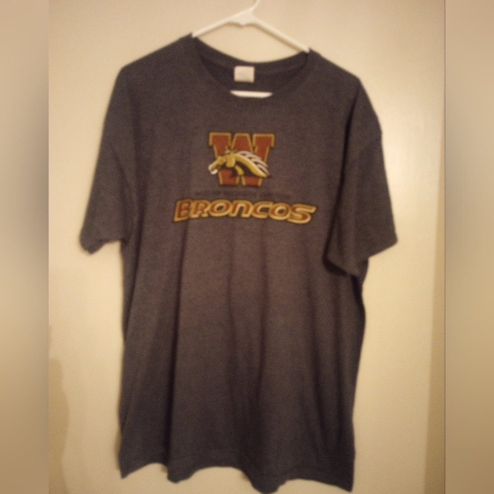 Fruit Of The Loom Western Michigan University Broncos Short Sleeve Tee